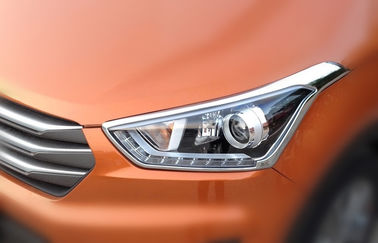 İyi bir fiyat. Chrome Ön Araç Farı Kapakları Kalıplandırma Dekorasyon Kapakları Hyundai IX25 için Dekorasyon çevrimiçi