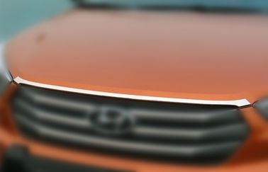 İyi bir fiyat. ABS Chrome Auto Body Trim Parts For Hyundai IX25 2014 Bonnet Trim Strip çevrimiçi