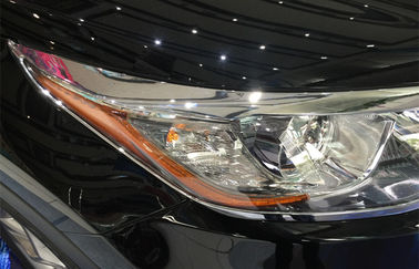 İyi bir fiyat. TOYOTA Highlander 2014 2015 Kluger için yüksek hassasiyetli krom araba farı kapakları çevrimiçi