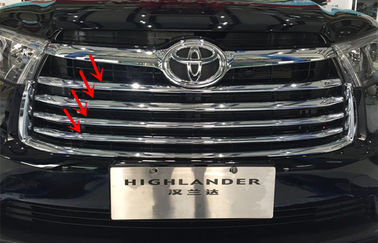 İyi bir fiyat. Highlander 2014 2015 için parlak kromlu araba parçaları, ön ızgara takımı çevrimiçi