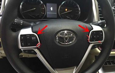 İyi bir fiyat. TOYOTA Highlander (Kluger) 2014 2015 İç eşyaları, kromlu direksiyon süsü çevrimiçi